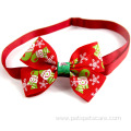 Aed And Green Christmas Series Hair Pet Accessories